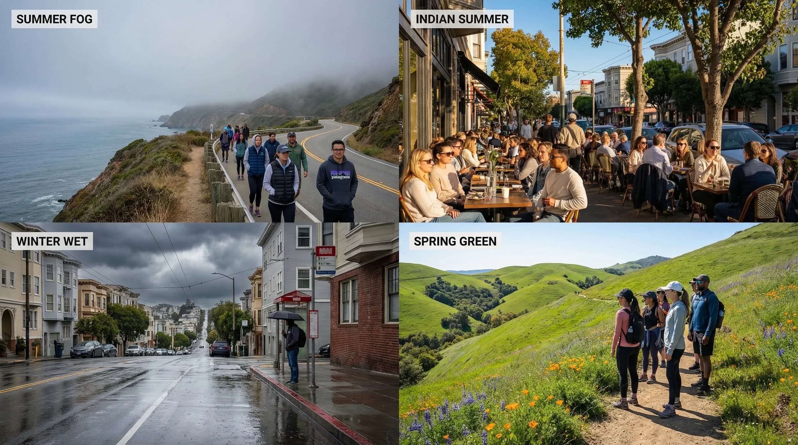 Bay Area Seasons: The Four Weathers You Actually Get