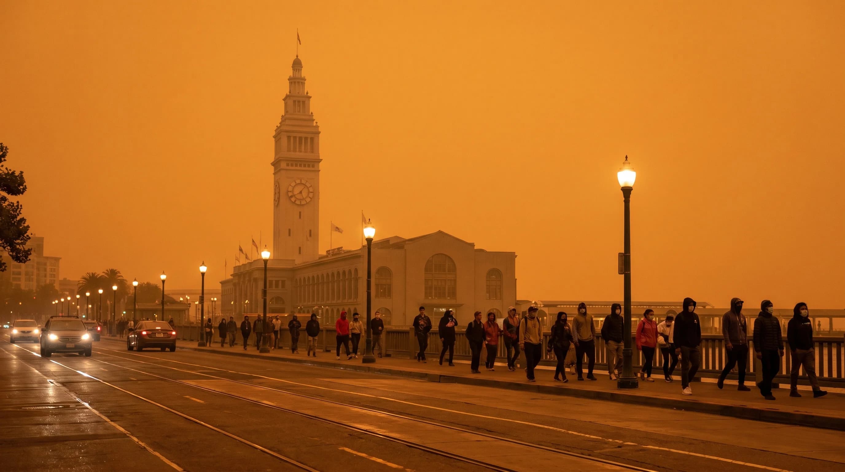 Scientific illustration explaining The 2020 Bay Area Heat Dome: Record-Breaking August Temperatures