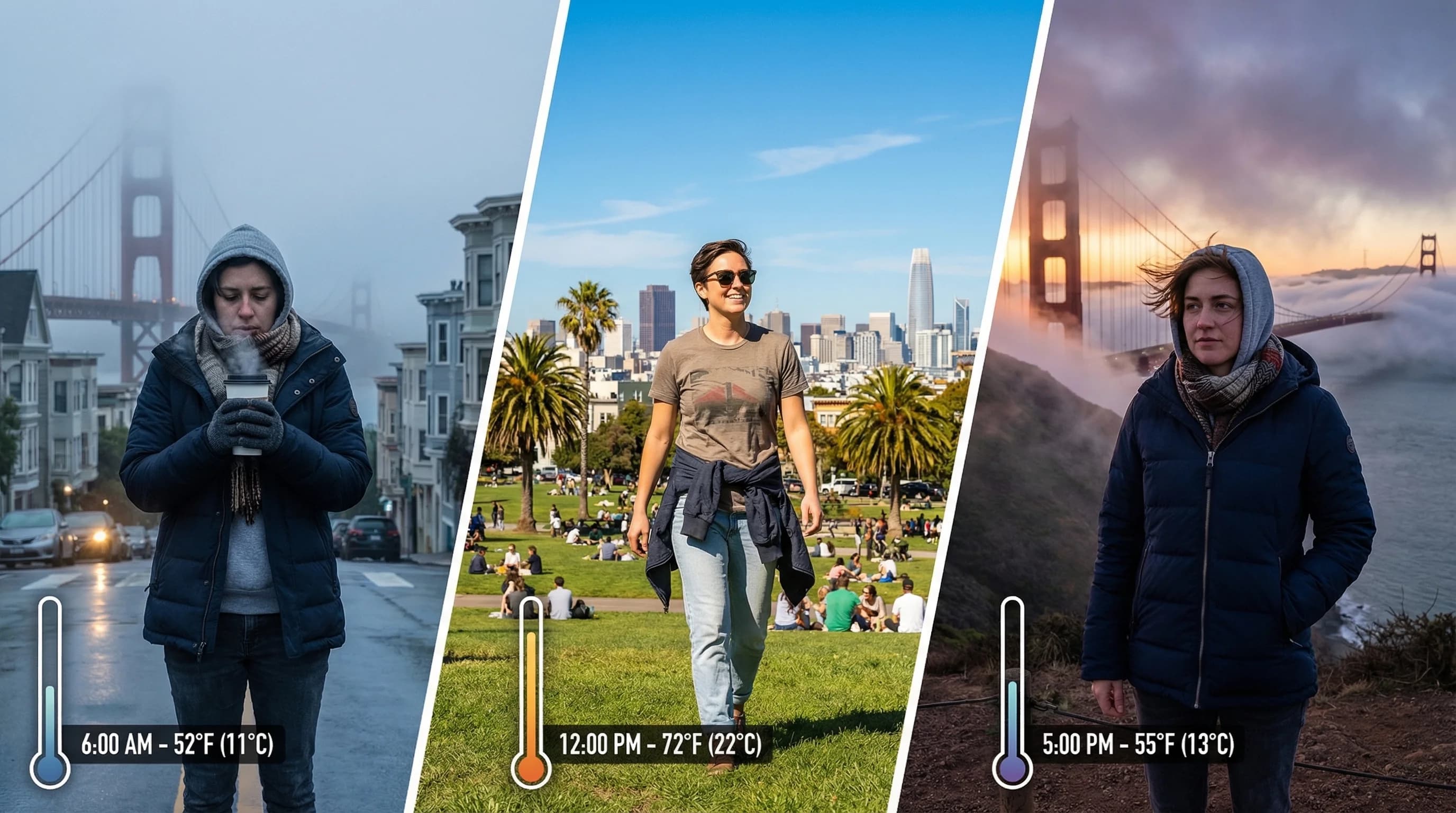 Dressing in Layers: Why San Francisco Weather Demands It