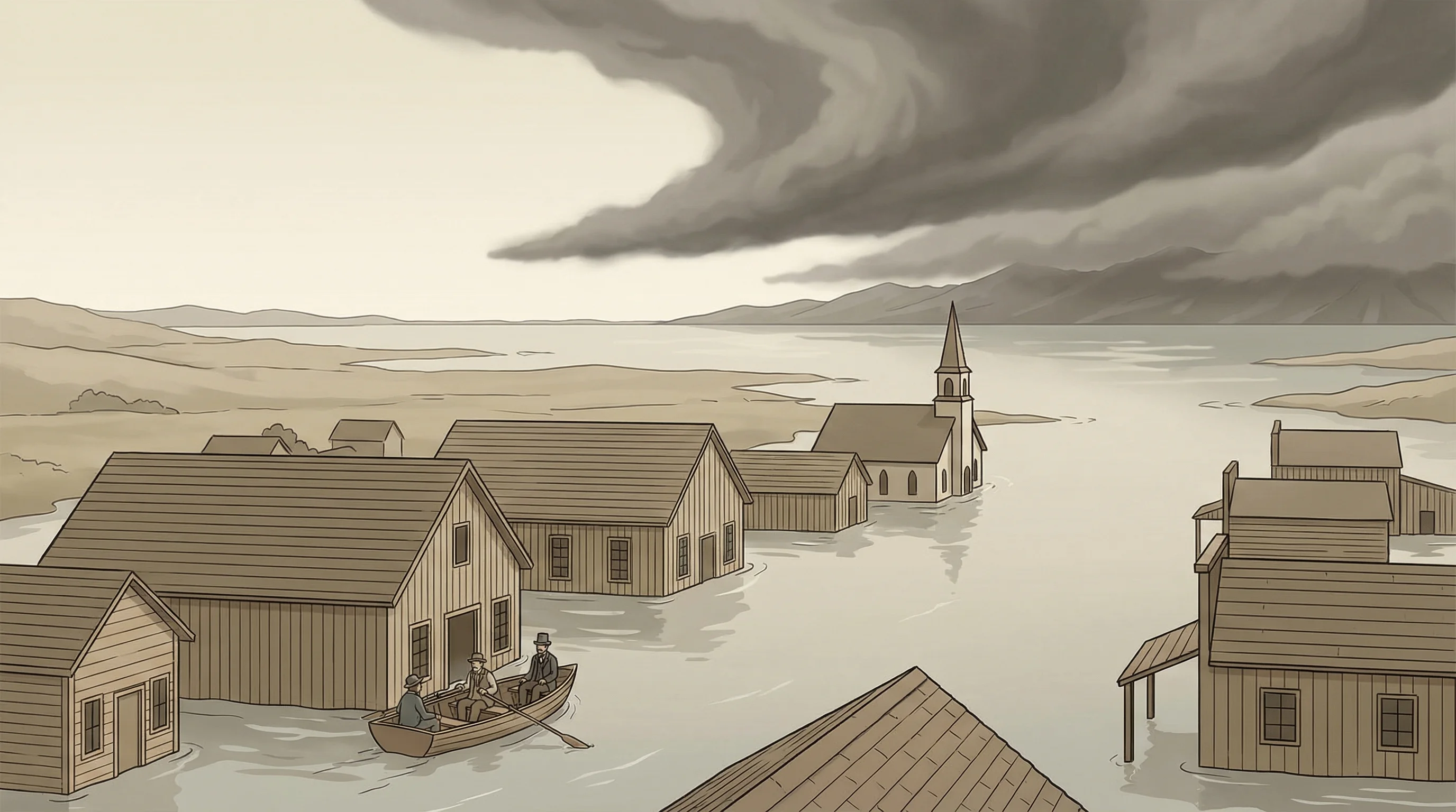 The 1861-62 Great Flood: California's Worst Storm