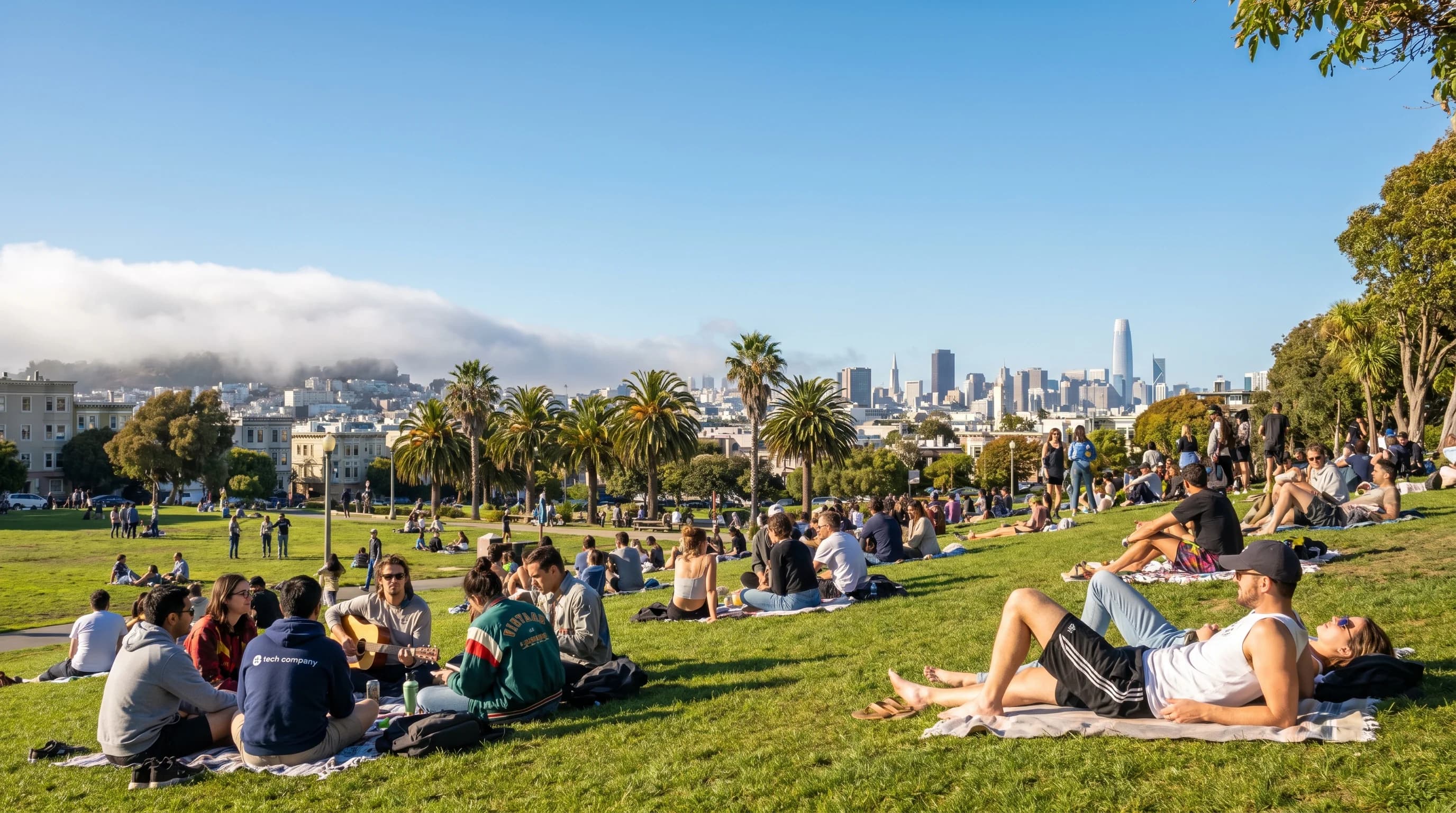 Scientific illustration explaining Why Does the Mission District Feel Warmer Than the Sunset?