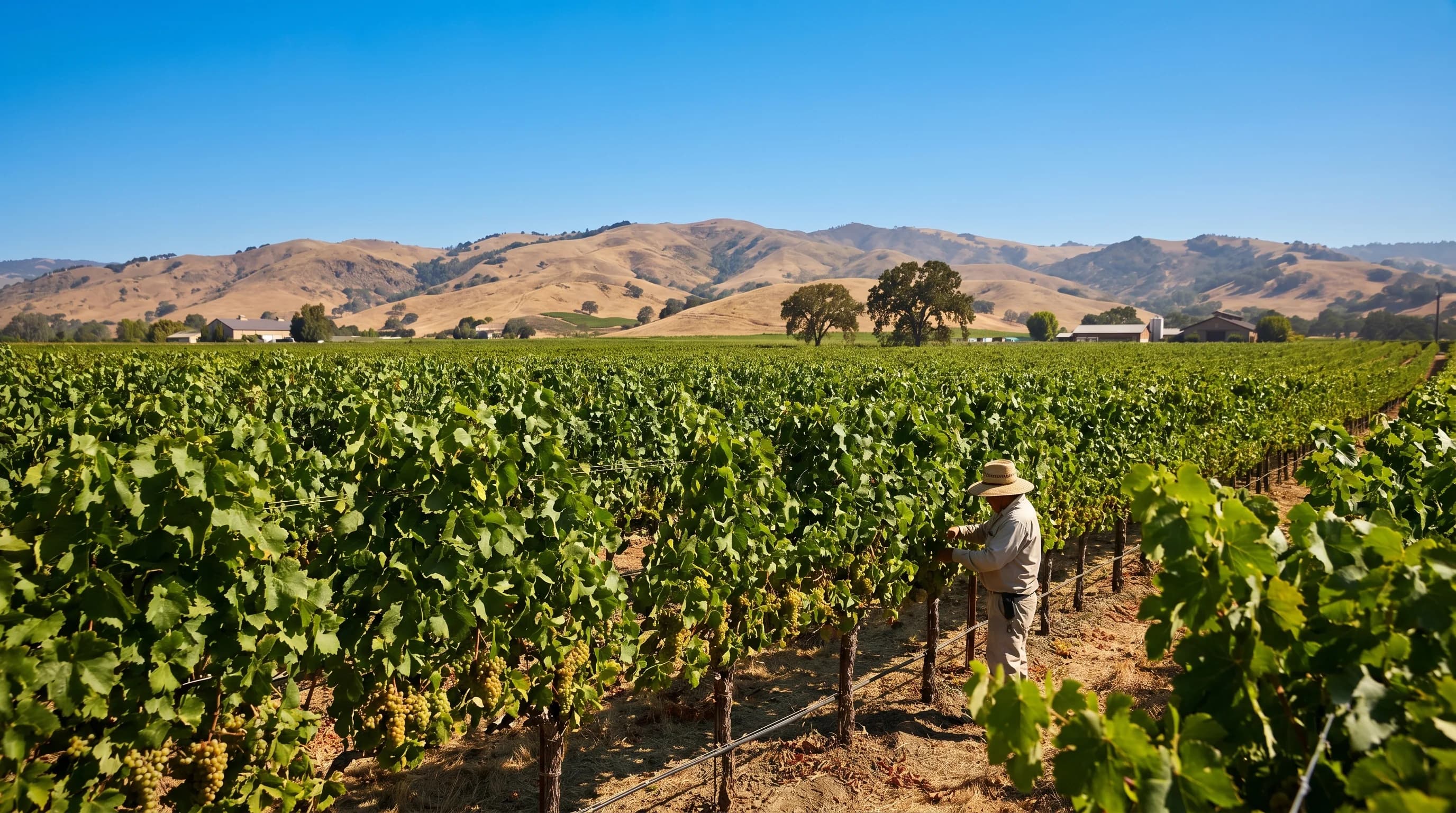 Scientific illustration explaining Napa Valley Weather Guide: Best Times to Visit and What to Expect