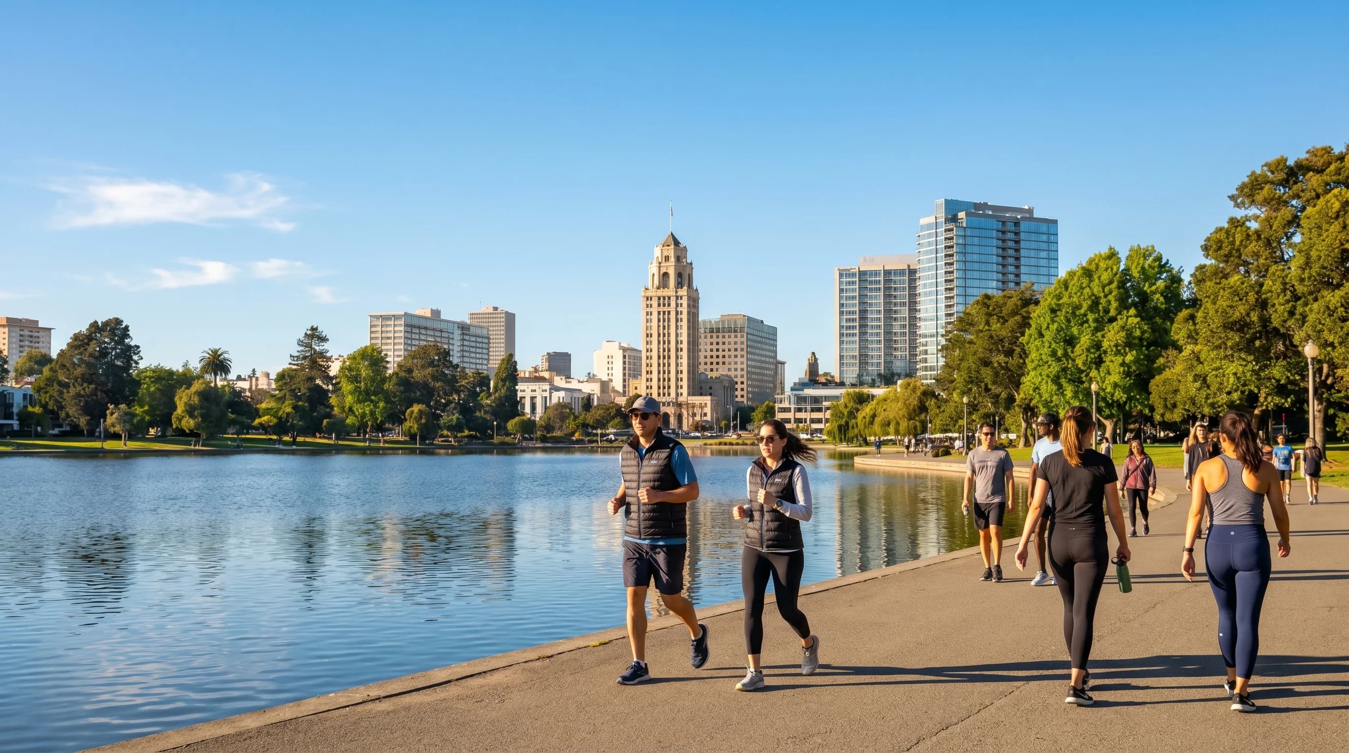 Scientific illustration explaining Oakland Weather: Why It's Sunnier Than San Francisco
