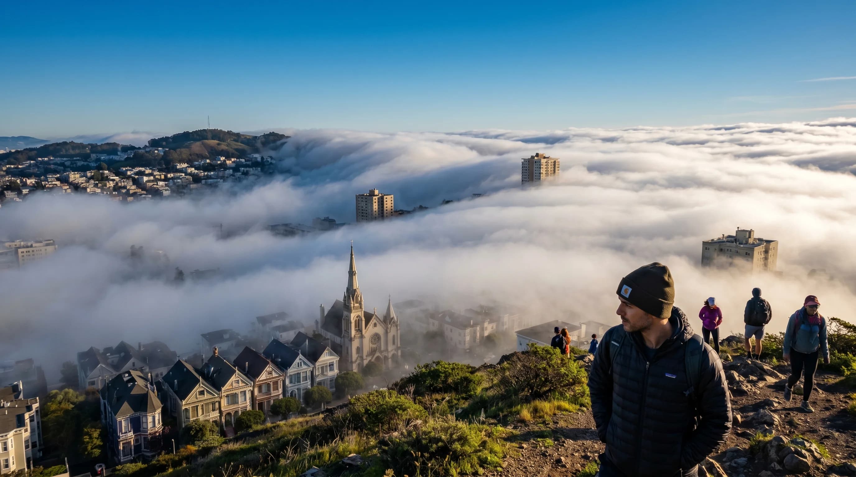 Scientific illustration explaining San Francisco Weather in June: What to Actually Expect