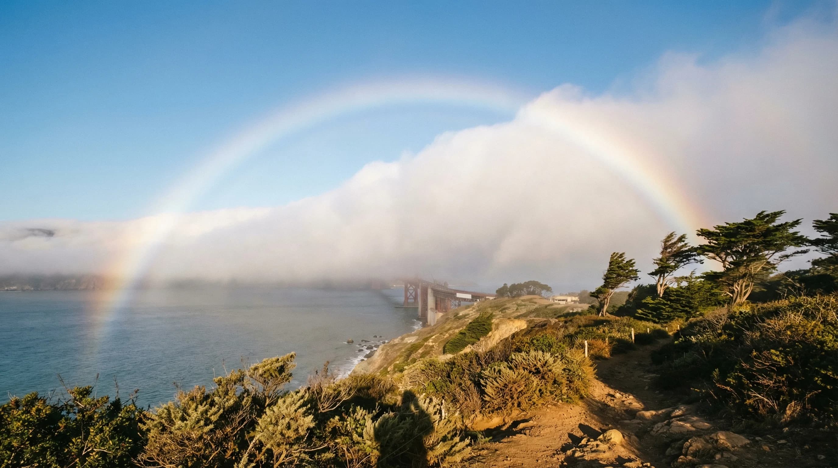 What Is a Fogbow? The Bay Area's Rainbow in the Fog